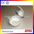 dental supply wholesale dental product plastic denture box with mirror